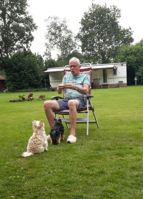 met de hond op vakantie kamperen