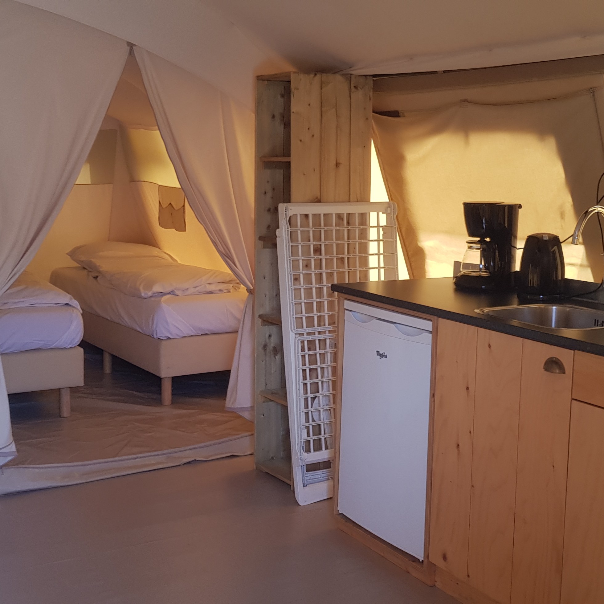 Texel camping loodsmansduin yurt