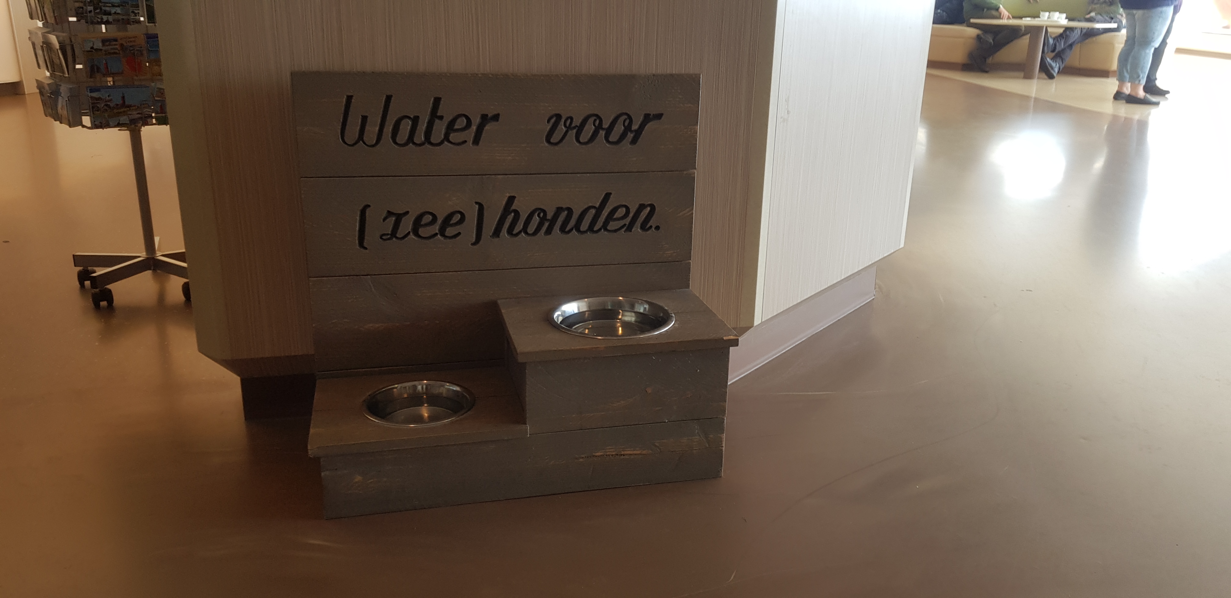 honden op de boot naar texel