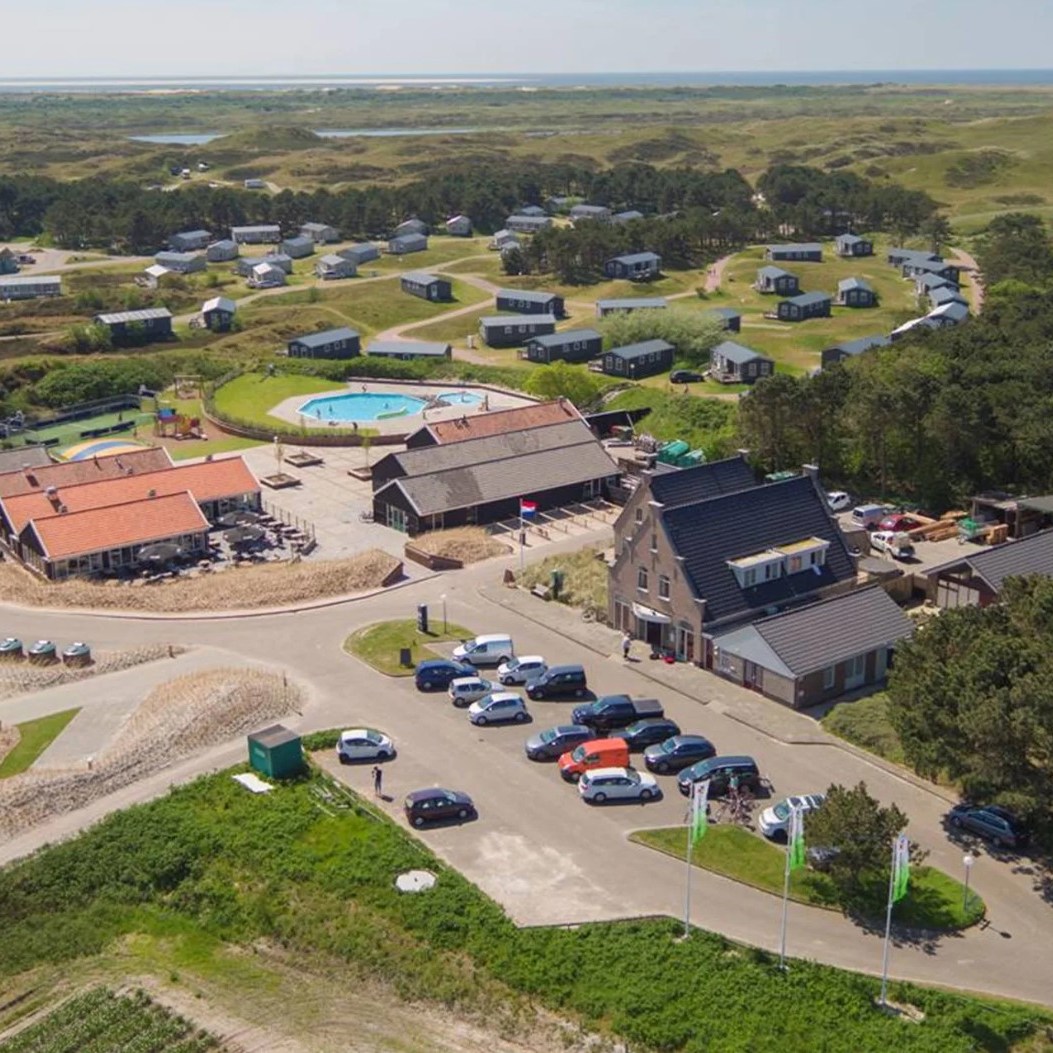 Camping Loodsmansduin luchtfoto
